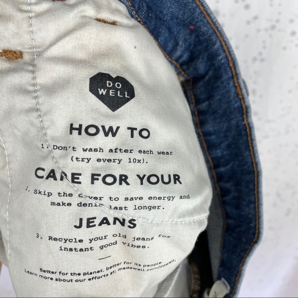 Madewell The Perfect Jean Short Rayburn Wash 28 - Picture 11 of 11